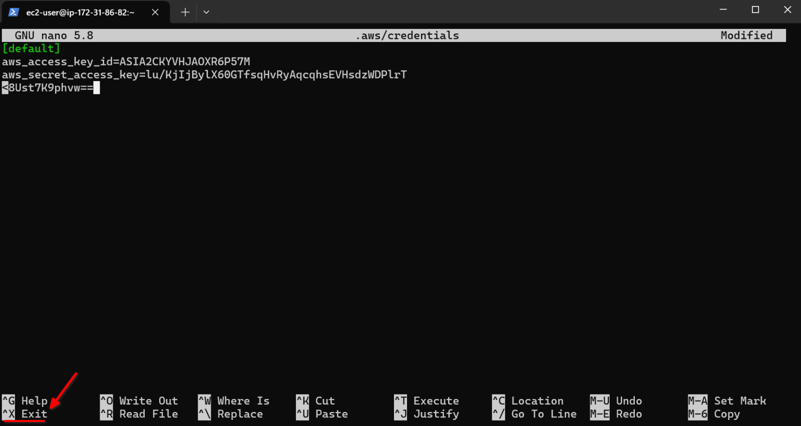 AWS Dashboard